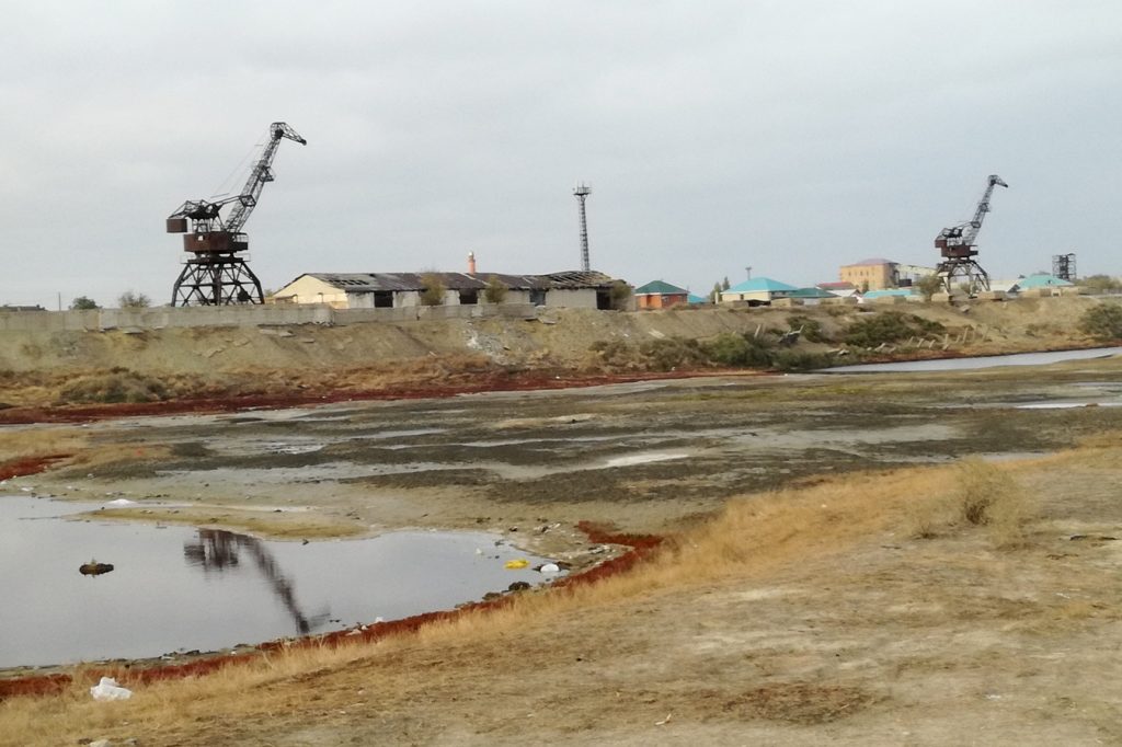 Ancien port d'Aralsk
