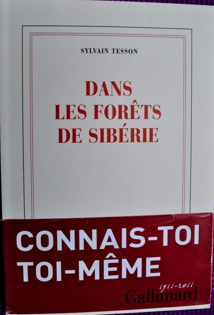 Le livre de SYlvain Tesson